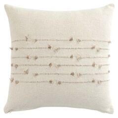 Douceur d`Interieur PODUSZKA DEKORACYJNA GOLDEN SUNSET- KREMOWA 40x40