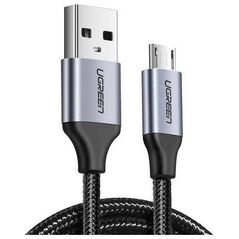 Kabel USB Ugreen USB-A - microUSB 3 m Czarny (UGR1159BLK)