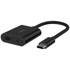 Adapter USB Belkin CD15340 USB-C - USB-C Czarny  (NPA004BTBK)