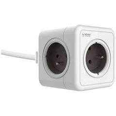 Listwa zasilająca Savio PC-03 5 gniazd 3 m biała (PC-03)