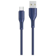 Kabel USB Usams USB-A - microUSB 1 m Niebieski (SJ502USB03)