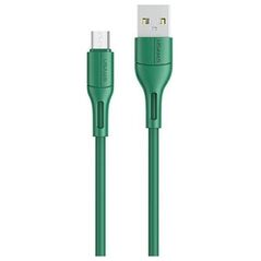 Kabel USB Usams USB-A - microUSB 1 m Zielony (SJ502USB04)