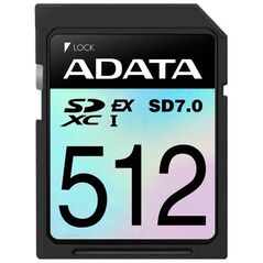 Karta ADATA Extreme SDXC 512 GB Class 10 UHS-I/U3 V30 (ASD512GEX3L1-C)
