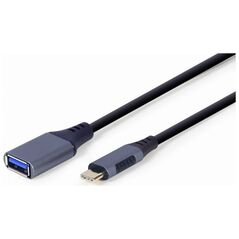 Adapter USB Gembird Czarny  (A-USB3C-OTGAF-01)
