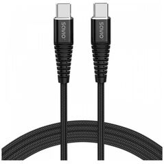 Kabel USB Savio USB-A - USB-C Czarny (1_811564)
