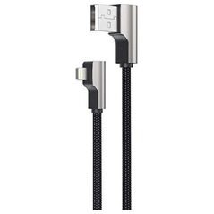 Kabel USB Aukey USB-A - Lightning 2 m Czarny (CB-AL01 BLACK)