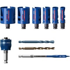 Bosch Zestaw pił otwornic EXPERT Construction Material 20/25/32/38/51/64 mm, 10 szt.
