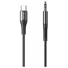Kabel USB Awei USB-C - mini Jack 3.5 mm Czarny (6954284001045)