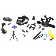 Xrec Zestaw / Akcesoria Monotażowe Do Gopro Go Pro Hero 4 3 3+ 2 1 / Sjcam Sj4000 Sj5000 Sj6000