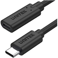 Kabel USB Unitek USB-C - USB-C 1.5 m Czarny (C14086BK-1.5M)
