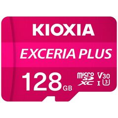 Karta Kioxia Exceria Plus MicroSDXC 128 GB Class 10 UHS-I/U3 A1 V30 (LMPL1M128GG2)