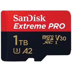 Karta SanDisk Extreme PRO MicroSDXC 1 TB Class 10 UHS-I/U3 A2 V30 (SDSQXCD-1T00-GN6MA)