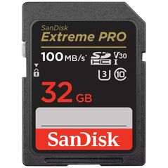 Karta SanDisk Extreme PRO SDHC 32 GB Class 10 UHS-I/U3 V30 (SDSDXXO-032G-GN4IN)