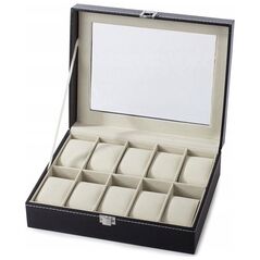 Massa Pudełko / Etui / Szkatułka / Kuferek Na 10 Zegarków / Biżuterię