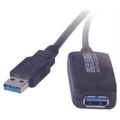 Kabel USB PremiumCord USB-A - USB-A 5 m Czarny (ku3rep5)