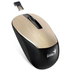Mysz Genius Genius Mysz NX-7015, 1600DPI, 2.4 [GHz], optyczna, 3kl., bezprzewodowa USB, złota, AA