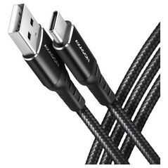 Kabel USB Axagon USB-A - USB-C 2 m Czarny (BUCM-AM20AB)