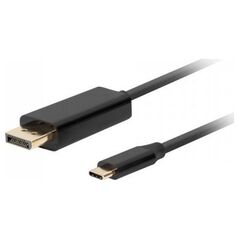 Adapter USB Lanberg Lanberg CA-CMDP-10CU-0018-BK adapter kablowy 1,8 m USB Type-C DisplayPort