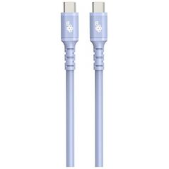 Kabel USB TB Print USB-C - USB-C 1 m Fioletowy (AKTBXKUCC2SI10F)