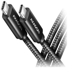Kabel USB Axagon USB-C - USB-C 1 m Czarny (BUCM432-CM10AB)
