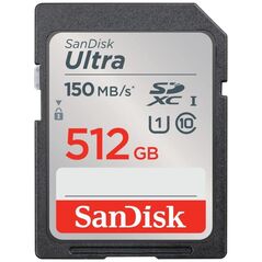 Karta SanDisk Ultra SDXC 512 GB Class 10 UHS-I/U1  (SDSDUNC-512G-GN6IN)