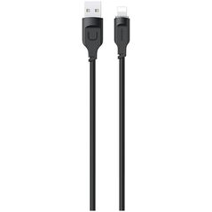 Kabel USB Usams USB-A - Lightning 1.2 m Czarny (brak)