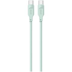 Kabel USB Usams USB-C - USB-C 1.2 m Zielony (brak)