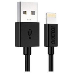 Kabel USB Choetech USB-A - Lightning 1.2 m Czarny (IP0026)