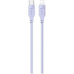 Kabel USB Usams USB-C - Lightning 1.2 m Fioletowy (brak)