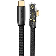 Kabel USB Usams USB-C - USB-C 2 m Czarny (USA897)