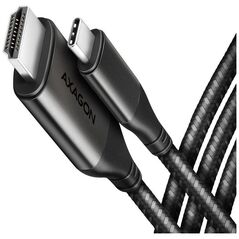 Kabel USB Axagon USB-C - HDMI 1.8 m Czarny (RVC-HI2MC)