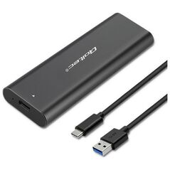 Kieszeń Qoltec Obudowa | kieszeń do dysków M.2 SATA SSD | NGFF | USB typ C