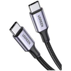 Kabel USB Ugreen USB-C - USB-C 1 m Czarny (70427B)