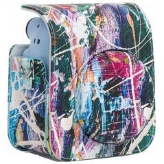 Pokrowiec LoveInstant Futerał Etui Pokrowiec Do Fujifilm Instax Mini 12 / Nakrapiany Obraz