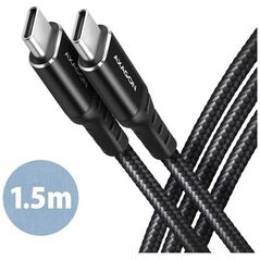 Kabel USB Axagon USB-C - USB-C 1.5 m Czarny (BUCM-CM15AB)