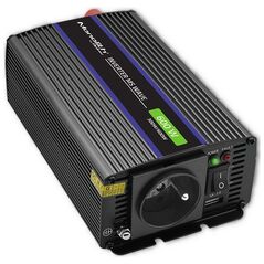 Przetwornica Qoltec Przetwornica napięcia Monolith 600 MS Wave | 12V na 230V | 300/600W | USB