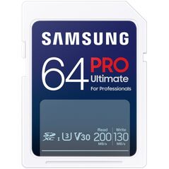 Karta Samsung Pro Ultimate SDXC 64 GB UHS-I U3 V30 (MB-SY64S/WW)