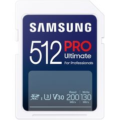 Karta Samsung Pro Ultimate SDXC 512 GB UHS-I U3 V30 (MB-SY512S/WW)