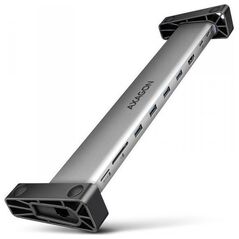 HUB USB Axagon HMC-10HLS Wieloportowy hub USB 5Gbps 4x USB-A, HDMI 4K/60Hz, RJ-45, SD/microSD, PD 100W, 25cm USB-C kabel