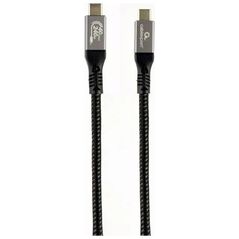 Kabel USB Gembird USB-C - USB-C 1.5 m Czarno-szary (CCBP-USB4-CMCM240-1.5M)