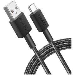 Kabel USB Anker USB-A - USB-C 1.8 m Czarny (A81H6G11)