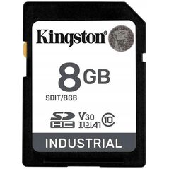 Karta Kingston Industrial SDHC 8 GB Class 10 UHS-I V30 (SDIT/8GB)