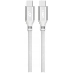 Kabel USB TB USB-C - USB-C 1 m Biały (AKTBXKUCCOSI10W)
