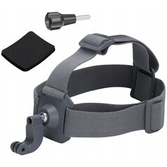 SunnyLife Head Mount Uchwyt Opaska Mocowanie Na Głowę + Głowica Kulowa 3d Do Kamer Gopro Sjcam Xiaomi Dji Insta360 / Td672-gy
