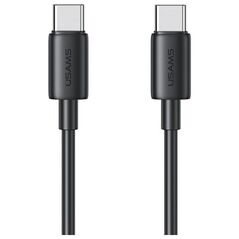 Kabel USB Usams USB-C - USB-C 1 m Czarny (USA1113)