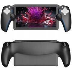 JYS Osłona Silikonowa Etui Case Futerał Grip Uchwyt do Konsoli Sony PlayStation Portal / PS Portal / P-S Portal / Czarny / P5183