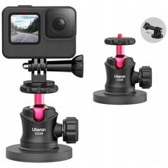 Ulanzi Uchwyt Przyssawka Magnetyczna + Głowica Kulowa 3d Do Kamery Gopro Sjcam Xiaomi Dji Insta360 / Ulanzi / C029