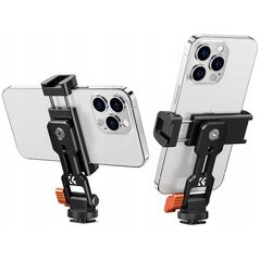 Statyw Kf Uchwyt Statywowy Na Statyw 1/4"" Iso Na Telefon Smartfon Obrotowy Metal K&f / Kf31.094 / Ms18
