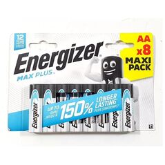 Energizer Bateria alkaliczna Energizer MAX Plus AA / LR6 (blister) - 8 sztuk