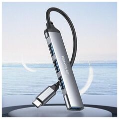Awei AWEI HUB CL-150T 4xUSB-A czarny/black